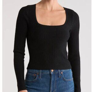 Madewell Square Neck Ottoman Top